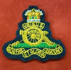 Cap Badge - Officer's (Navy blue)